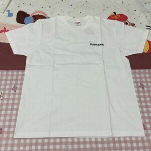 Supreme Worship Tee In White Cotton